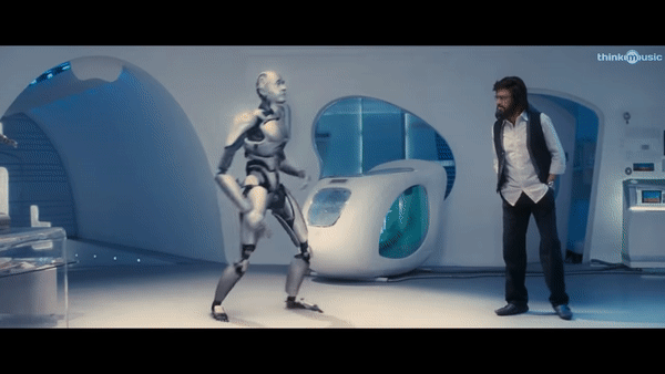 Enthiran robot fight scene